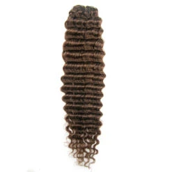 #4 Medium Brown Deep Wave Human Crochet Hair -Hot Lingerie Hub 4 Medium Brown Deep Wave Human Crochet Hair