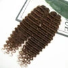 #4 Medium Brown Deep Wave Human Crochet Hair -Hot Lingerie Hub 4 Medium Brown Deep Wave Human Crochet Hair for Woman