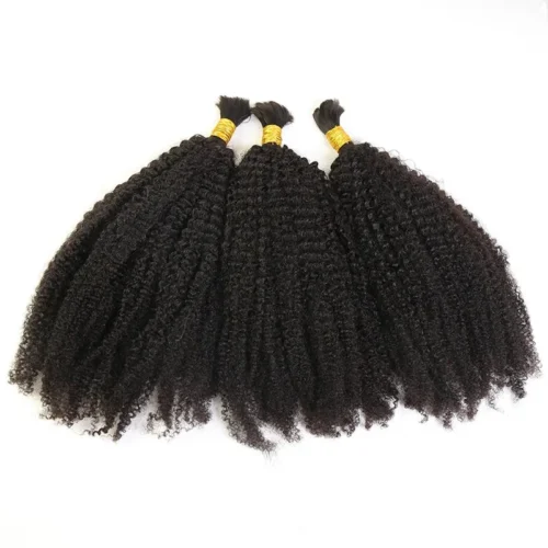 Afro Kinky Curly Bulk Hair Extensions For Braiding