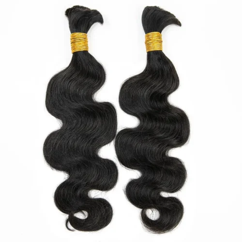 Half Braids Half Sew-In Combo Deal Body Wave Natural Color 8 Half Braids Half Sew-In Combo Deal Body Wave Natural Color -Hot Lingerie Hub Body Wave Bulk Hair for Half Sew In Half Braids