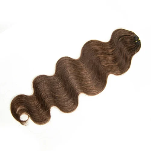 #4 Medium Brown Body Wave Human Crochet Hair -Hot Lingerie Hub Body Wave Human Crochet Hair 4 Medium Brown