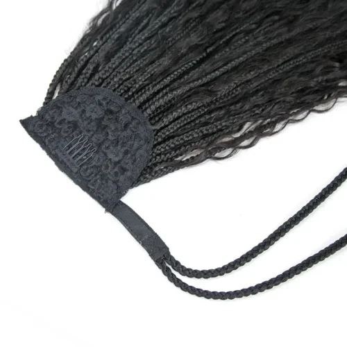Boho Box Braided Wrap Ponytail -Hot Lingerie Hub Braided Wrap Ponytail with boho curls