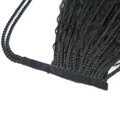 Boho Box Braided Wrap Ponytail -Hot Lingerie Hub Braided Wrap Ponytail with boho curls ywigs