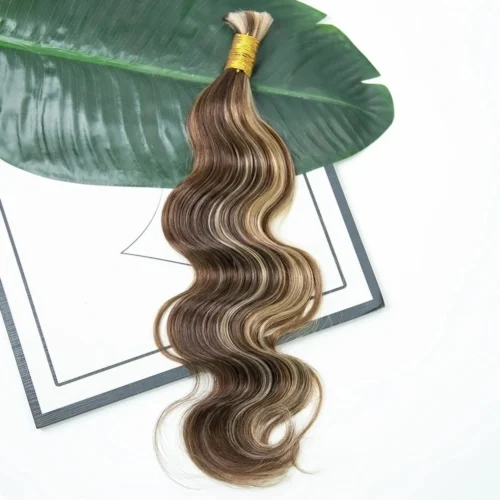 #4/#27/#30 Mix Color Blend Body Wave Bulk Human Braiding Hair 12 #4/#27/#30 Mix Color Blend Body Wave Bulk Human Braiding Hair -Hot Lingerie Hub Braiding Bulk Human Hair Mix Color for Fashion Woman Body Wave