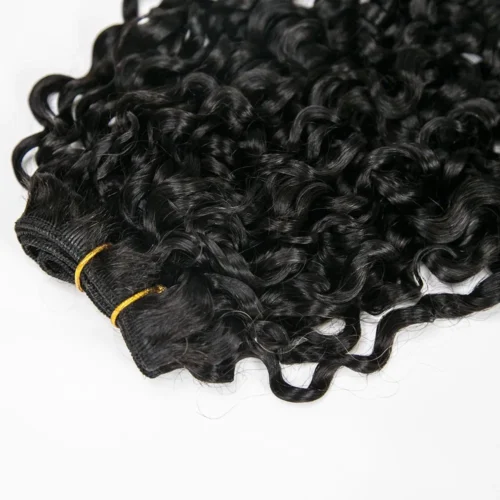 Water Curly Human Hair Bundles Natural Color -Hot Lingerie Hub Brazilian Water Curly Hair