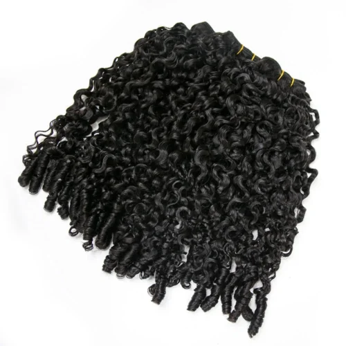 Water Curly Human Hair Bundles Natural Color -Hot Lingerie Hub Brazilian Water Wave Hair
