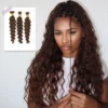 #4/#30 Mix Color Blend Loose Deep Wave Bulk Human Braiding Hair 1 #4/#30 Mix Color Blend Loose Deep Wave Bulk Human Braiding Hair -Hot Lingerie Hub Brown Mix Color Blend Loose Deep Wave Bulk Human Braiding Hair