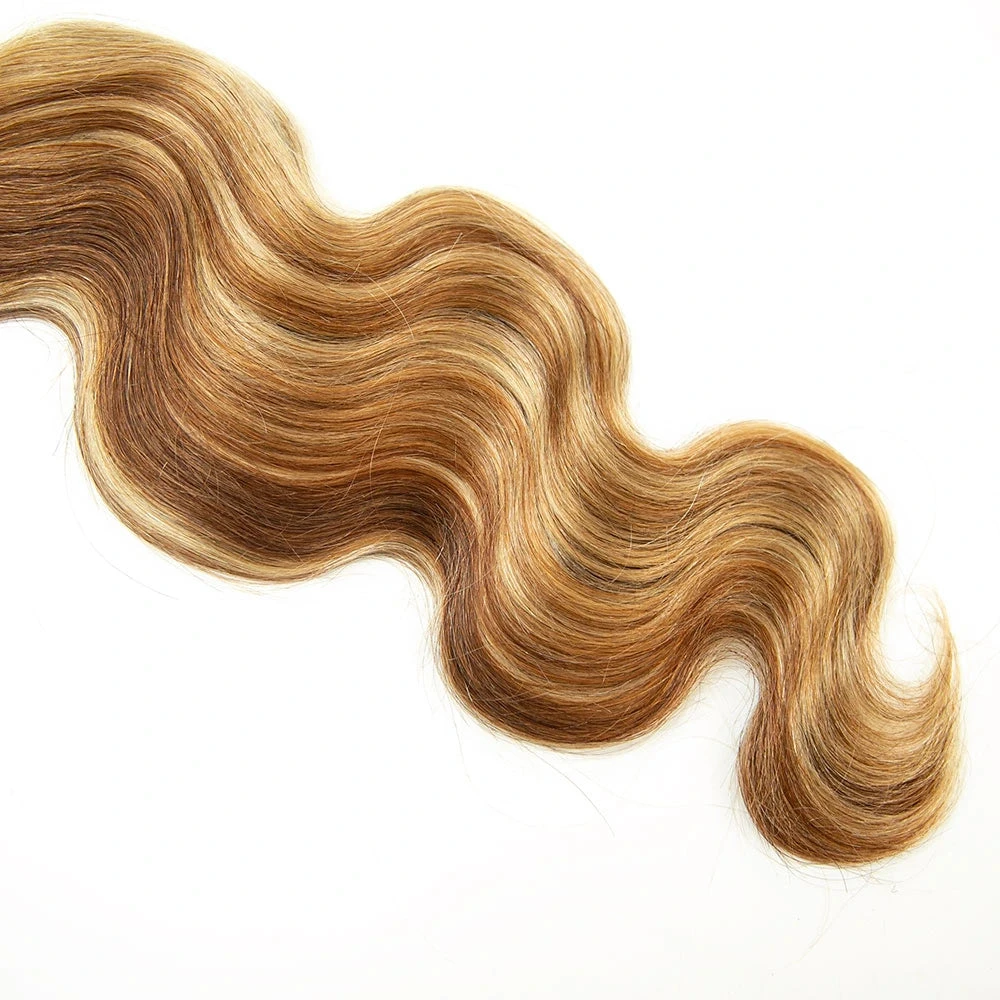 #27/#30/#613 Mix Color Blend Body Wave Bulk Human Braiding Hair 11 #27/#30/#613 Mix Color Blend Body Wave Bulk Human Braiding Hair - Image 9