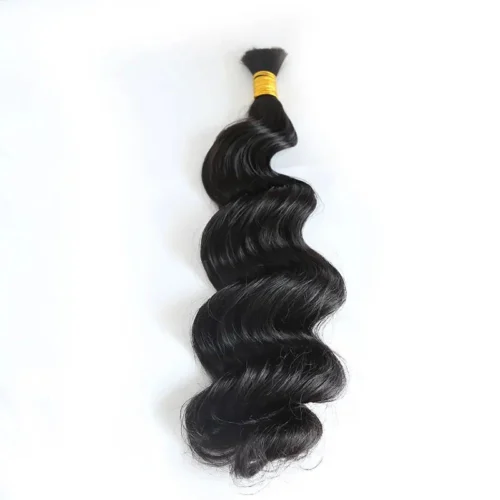 Double Drawn Burmese Loose Wave Human Braiding Hair 11 Double Drawn Burmese Loose Wave Human Braiding Hair -Hot Lingerie Hub Burmese Hair Loose Wave Braid Human Hair 1