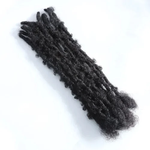 Butterfly Distressed Boho Loc Extensions Human Hair - Natural Black #1B 19 Butterfly Distressed Boho Loc Extensions Human Hair - Natural Black #1B -Hot Lingerie Hub Butterfly Distressed Boho Locs Extensions