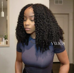 Multi-Textured Kinky Curly Crochet Hair Extensions Human Hair 23 Multi-Textured Kinky Curly Crochet Hair Extensions Human Hair -Hot Lingerie Hub CROCHET HAIR KINKY CURLY YWIGS