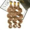 Color #8 Light Brown Body Wave Bulk Human Braiding Hair -Hot Lingerie Hub Color 8 brown bulk human braiding hair