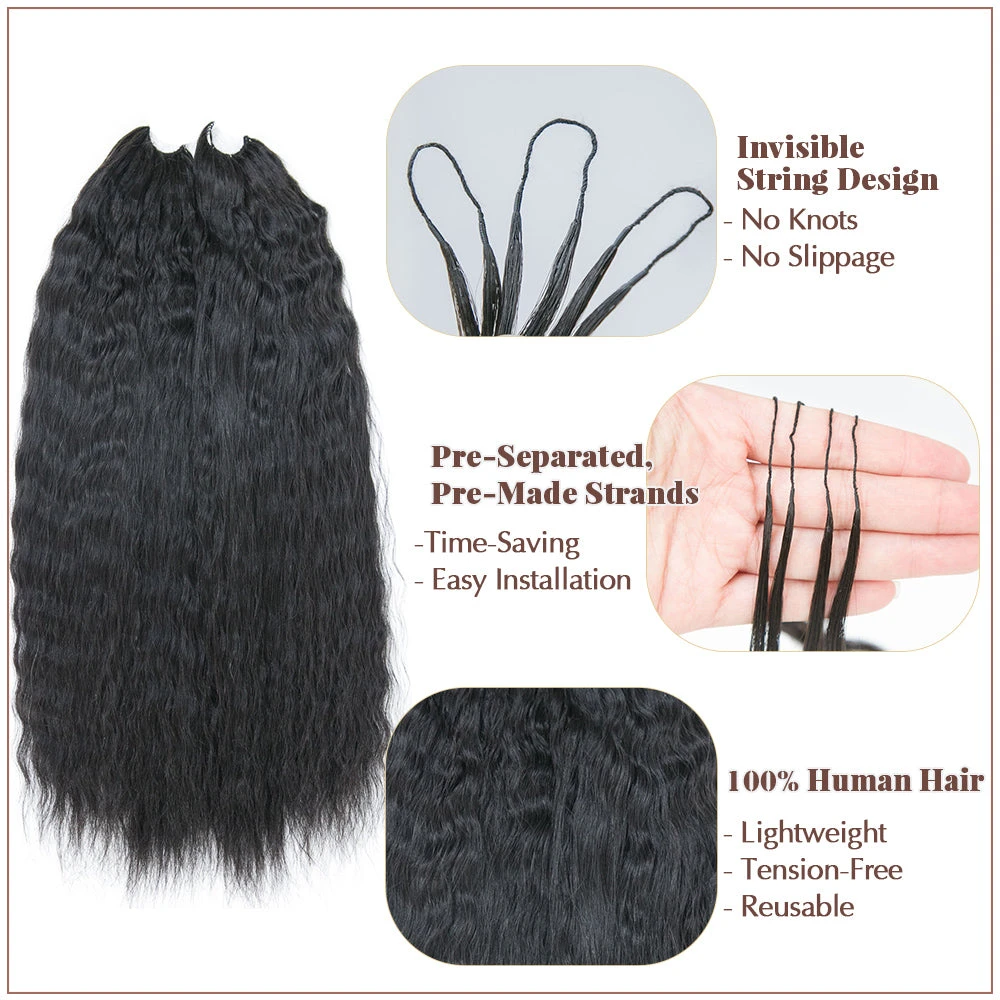 Wet And Wavy Human Crochet Hair 4 Wet And Wavy Human Crochet Hair - Image 2