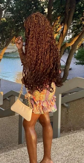 #4 Medium Brown Deep Wave Bulk Hair Extensions For Braiding 5 #4 Medium Brown Deep Wave Bulk Hair Extensions For Braiding - Image 3