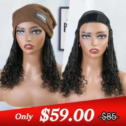 💥Flash Sale | Grab & Go Braids Band Wig Boho Style With Human Hair Curls 21 💥Flash Sale | Grab & Go Braids Band Wig Boho Style With Human Hair Curls -Hot Lingerie Hub GRAB GO BRAIDS BAND WIG FOR SALE 59 ONLY 1