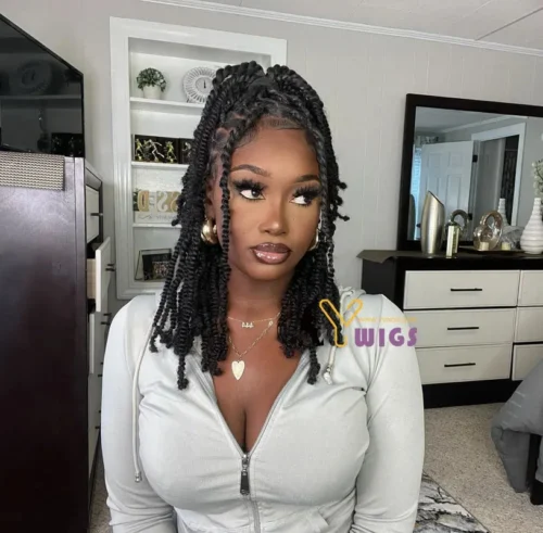 Human Hair Spring Twist Hair Extensions 21 Human Hair Spring Twist Hair Extensions -Hot Lingerie Hub HUMAN SPRINGY AFRO TWIST HAIR EXTENSIONS 1