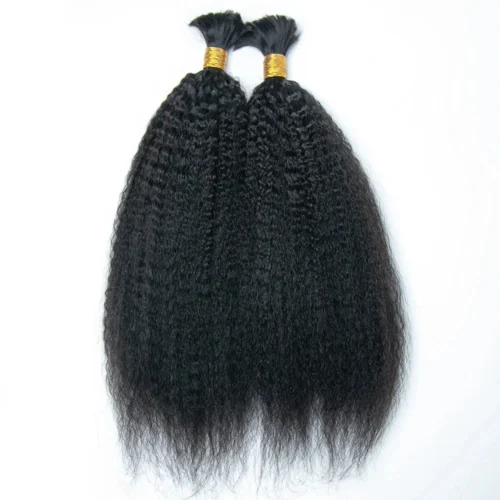 Double Drawn Burmese Kinky Straight Human Hair Bulk 12 Double Drawn Burmese Kinky Straight Human Hair Bulk -Hot Lingerie Hub Human Braiding Hair Kinky Straight Double Drawn Burmese