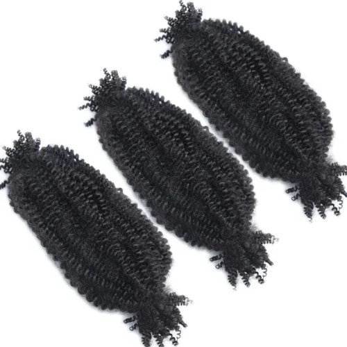 Human Hair Spring Twist Hair Extensions 26 Human Hair Spring Twist Hair Extensions -Hot Lingerie Hub Human Hair Springy Afro Twist Hair