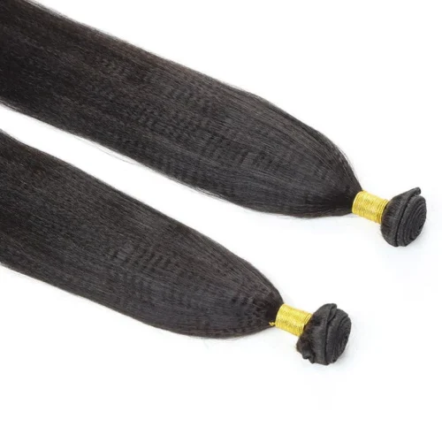 Light Yaki Human Hair Bundles Natural Color 7 Light Yaki Human Hair Bundles Natural Color -Hot Lingerie Hub IMG 7057