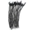 Textured Dreadlock Extensions Human Hair - Natural Black #1B -Hot Lingerie Hub IMG 9611