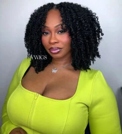 Multi-Textured Kinky Curly Crochet Hair Extensions Human Hair 27 Multi-Textured Kinky Curly Crochet Hair Extensions Human Hair -Hot Lingerie Hub KINKY CURLY HUMAN CROCHET HAIR