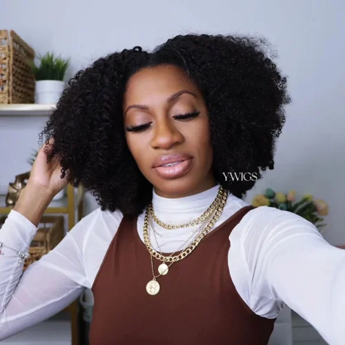 Multi-Textured Kinky Curly Crochet Hair Extensions Human Hair -Hot Lingerie Hub Kinky Curly Crochet Hair Ywigs