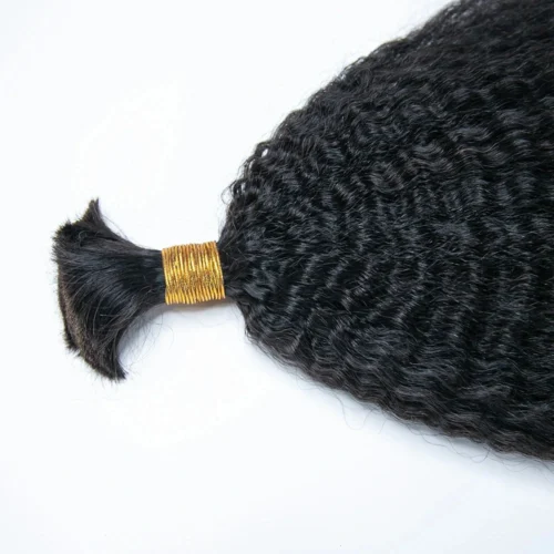 Double Drawn Burmese Kinky Straight Human Hair Bulk 15 Double Drawn Burmese Kinky Straight Human Hair Bulk -Hot Lingerie Hub Kinky Straight Double Drawn Human Braiding Hair for Black Woman