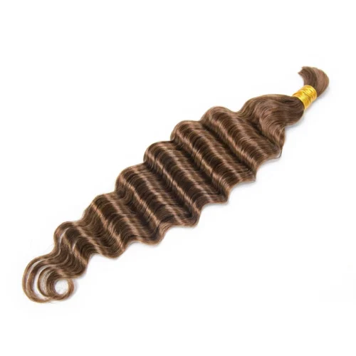 #30 Light Brown Loose Deep Wave Bulk Hair Extensions For Braiding 10 #30 Light Brown Loose Deep Wave Bulk Hair Extensions For Braiding -Hot Lingerie Hub Light Brown Bulk Hair Extensions for Braiding