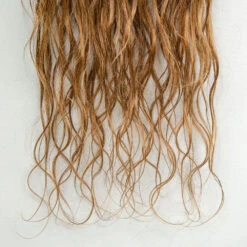 Pre-looped Light Auburn Human Hair Crochet Boho Locs With Body Wave Curls -Hot Lingerie Hub Locs With Curly Ends