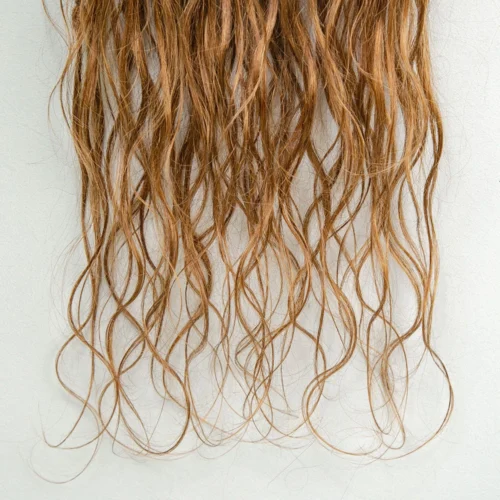 Pre-looped Light Auburn Human Hair Crochet Boho Locs With Body Wave Curls -Hot Lingerie Hub Locs With Curly Ends