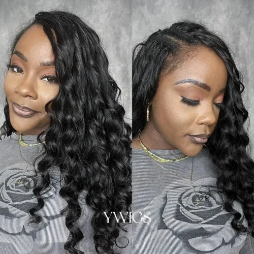 Loose Deep Wave Human Crochet Hair 19 Loose Deep Wave Human Crochet Hair -Hot Lingerie Hub Loose Deep Wave Crochet Hair Human Hair Ywigs