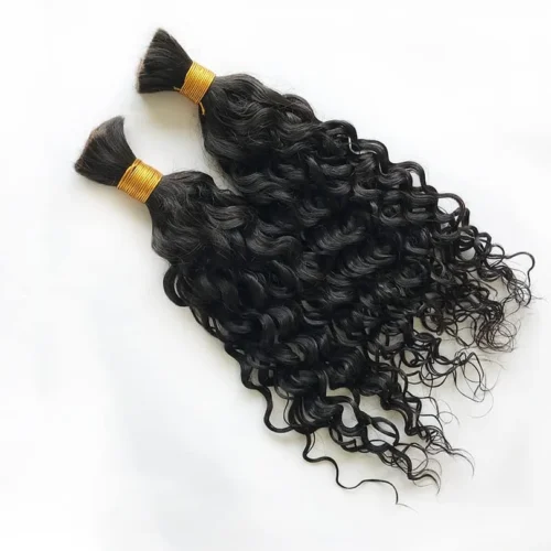 Water Wave Bulk Hair Extensions For Boho Knotless Braiding 37 Water Wave Bulk Hair Extensions For Boho Knotless Braiding -Hot Lingerie Hub Loose Wave Bulk Hair