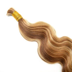 #27/#30/#613 Mix Color Blend Body Wave Bulk Human Braiding Hair 18 #27/#30/#613 Mix Color Blend Body Wave Bulk Human Braiding Hair -Hot Lingerie Hub Mix Color Blend 27 30 613 Body Wave for Fashion Woman Bulk Human Braiding Hair