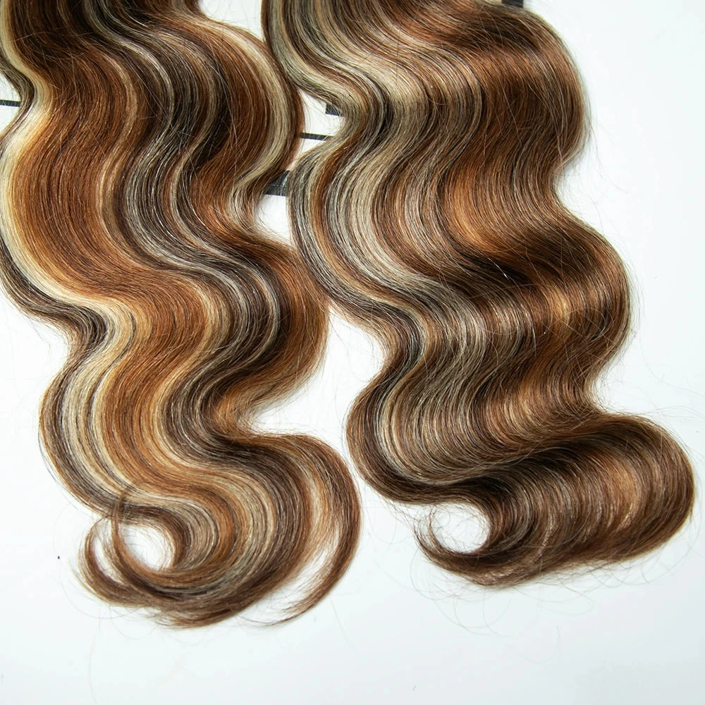 #4/#30/#613 Mix Color Blend Body Wave Bulk Human Braiding Hair 8 #4/#30/#613 Mix Color Blend Body Wave Bulk Human Braiding Hair - Image 6