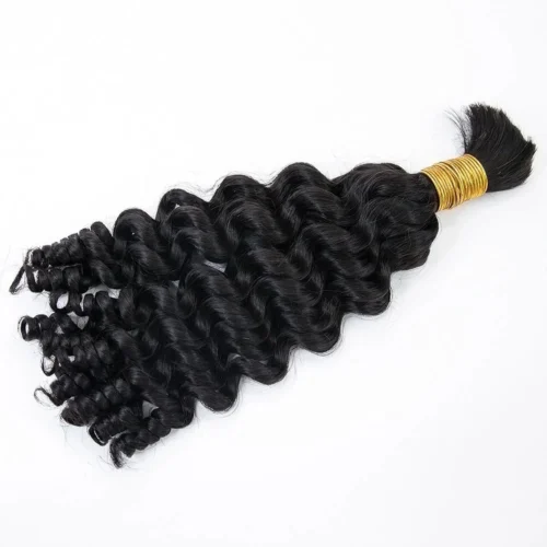Loose Curly Bulk Hair Extensions For Braiding 23 Loose Curly Bulk Hair Extensions For Braiding -Hot Lingerie Hub Natural Color Loose Curls Bulk Hair for Braiding