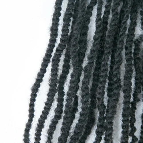 Pre-Twisted Human Passion Twist Crochet Hair 24 Pre-Twisted Human Passion Twist Crochet Hair -Hot Lingerie Hub Natural Color for Woman Human Crochet Braids Passion Twists