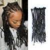 Pre-Looped Human Hair Loc Extensions With Curly Ends -Hot Lingerie Hub Pre Looped Human Hair Loc Extensions With Curly Ends Ywigs