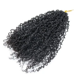 Human Crochet Hair Micro Yanky Twists 18 Human Crochet Hair Micro Yanky Twists -Hot Lingerie Hub Pre Separated Crochet Hair Extensions Human Hair Micro Twists Multi Textured