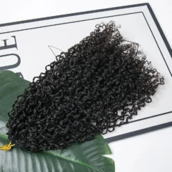 Human Crochet Hair Micro Yanky Twists 14 Human Crochet Hair Micro Yanky Twists -Hot Lingerie Hub Pre Separated Crochet Hair Extensions Micro Twists Human Hair Multi Textured