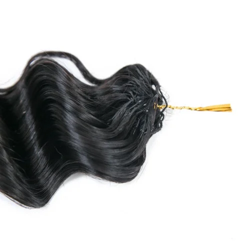 Human Crochet Hair Deep Wave -Hot Lingerie Hub Pre Separated Knotless Crochet Hair Extensions Human Hair Deep Wave