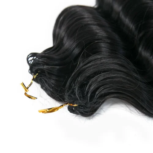 Loose Deep Wave Human Crochet Hair 24 Loose Deep Wave Human Crochet Hair -Hot Lingerie Hub Pre Separated Loose Deep Wave Crochet Hair Extensions Human Hair