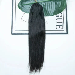 Human Crochet Hair Extensions Silky Straight