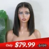 💥Flash Sale - Silky Straight Wear Go Pre Cut 9x5 HD Lace Human Hair Bob Wigs (Available To US Customers Only) 1 💥Flash Sale - Silky Straight Wear Go Pre Cut 9x5 HD Lace Human Hair Bob Wigs (Available To US Customers Only) -Hot Lingerie Hub WEAR GO 9X5 HD LACE CLOSURE WIG FOR SALE 79 ONLY