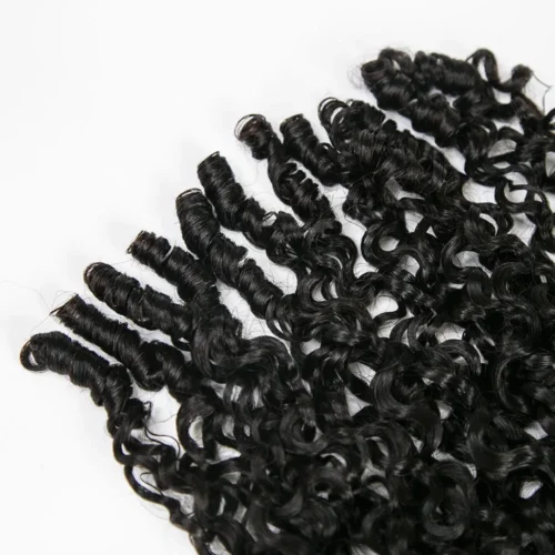 Water Curly Human Hair Bundles Natural Color -Hot Lingerie Hub Water Curly Brazilian Human Hair Bundles Natural Color