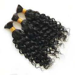 Water Wave Bulk Hair Extensions For Boho Knotless Braiding