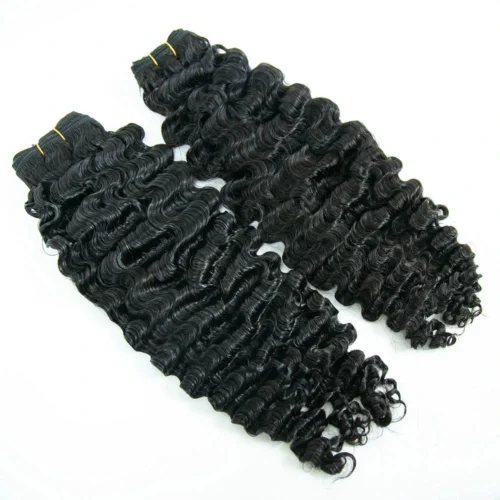 Water Deep Wave Weft Bundles Human Hair -Hot Lingerie Hub Weft Bundles Deep Water Wave Human Hair for Woman