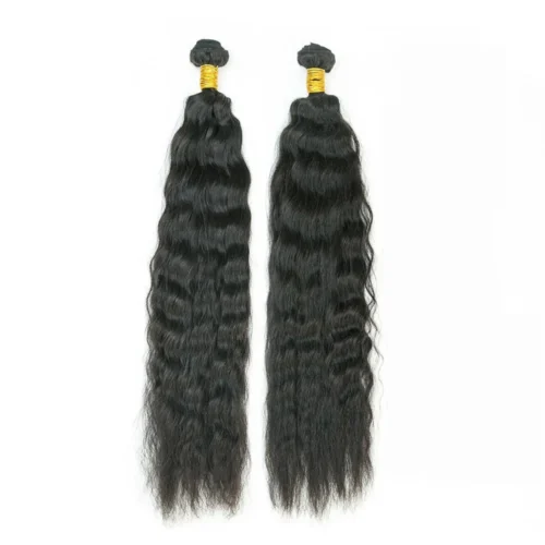 Half Braids Half Sew-In Combo Deal Wet And Wavy Natural Color -Hot Lingerie Hub Wet N Wavy Hair Wefted Bundles