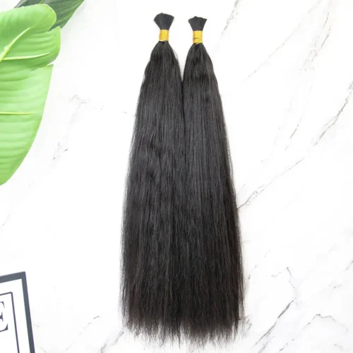 Double Drawn Burmese Wet And Wavy Human Braiding Hair -Hot Lingerie Hub Wet and Wavy Braiding Hair