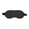 Abbie Black Silk Eye Mask -Hot Lingerie Hub abbie black silk eye mask
