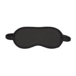 Abbie Black Silk Eye Mask